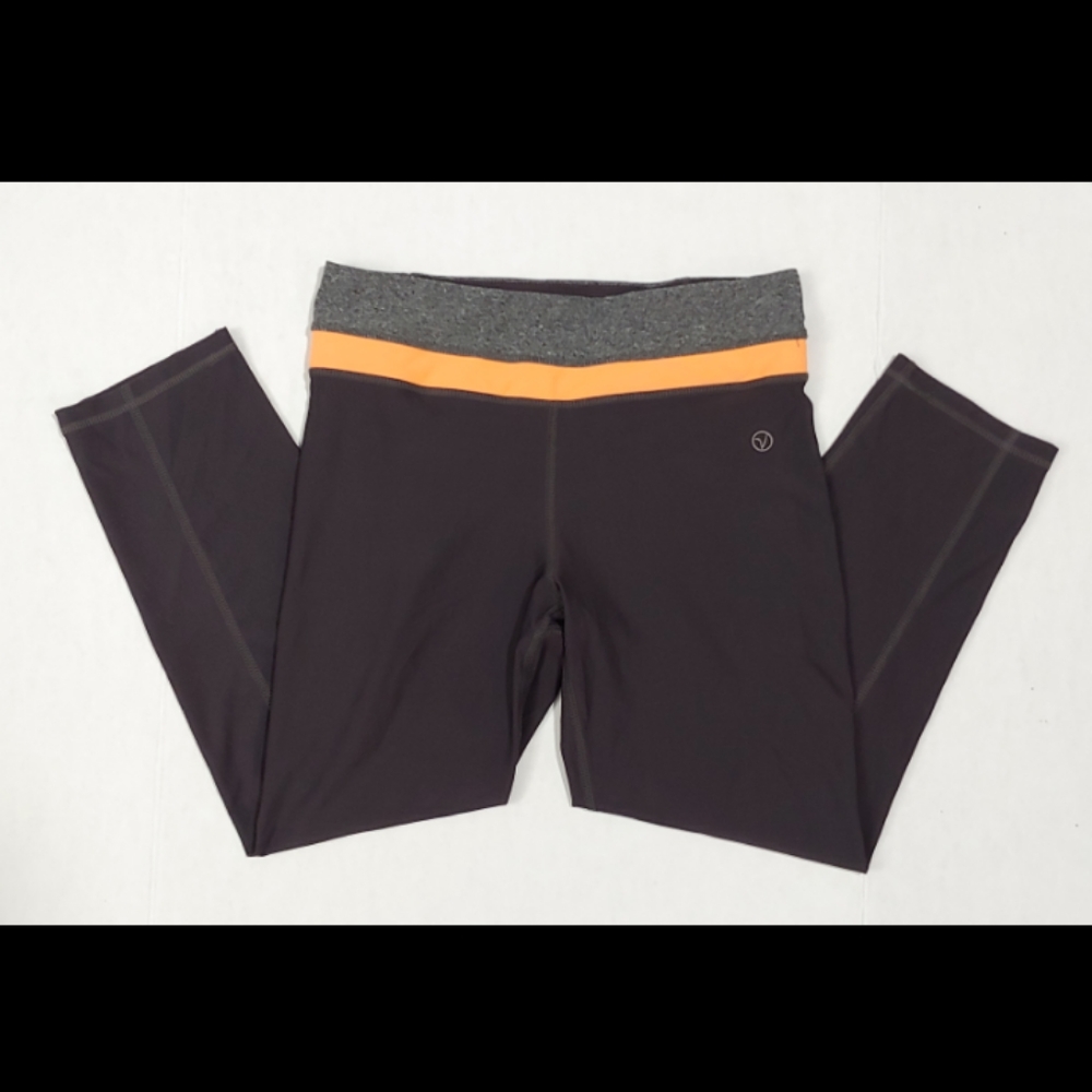 Vogo Athletica Gray/Peach Leggings Size Small